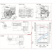 Loncin G390F-G 390cc / 11Hp Engine Taper Shaft